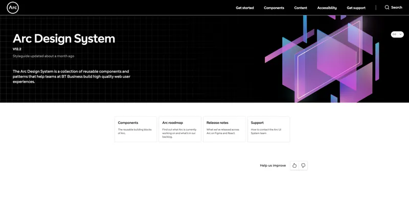 BT Group homepage