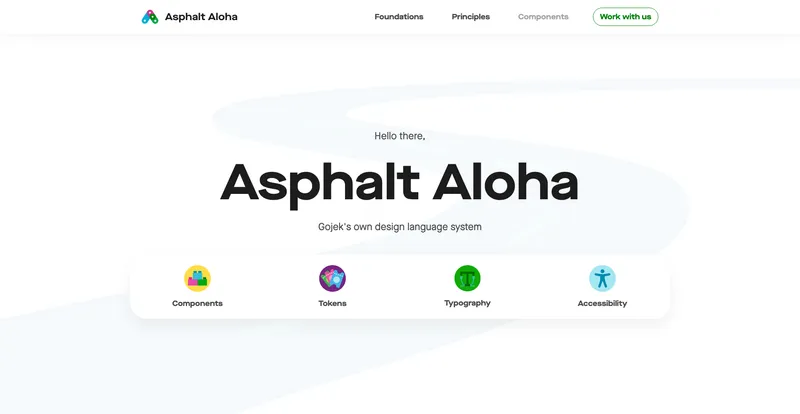 Gojek homepage